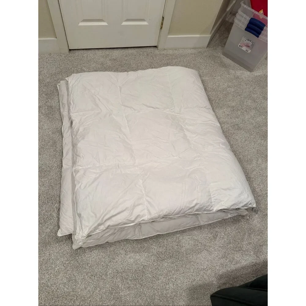 Eddie Bauer Goose Down Queen Baffle Duvet Blanket